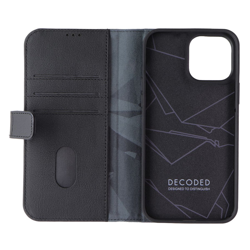 Decoded Detachable Wallet Case for MagSafe for iPhone 13 Pro Max - Black