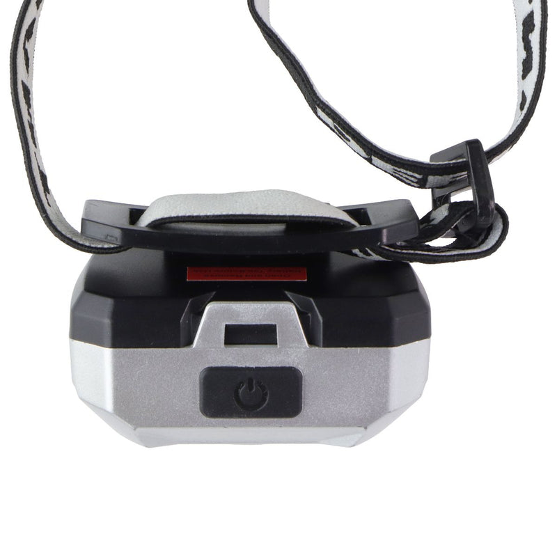 Defiant 200 Lumens Headlight with Strap - Silver