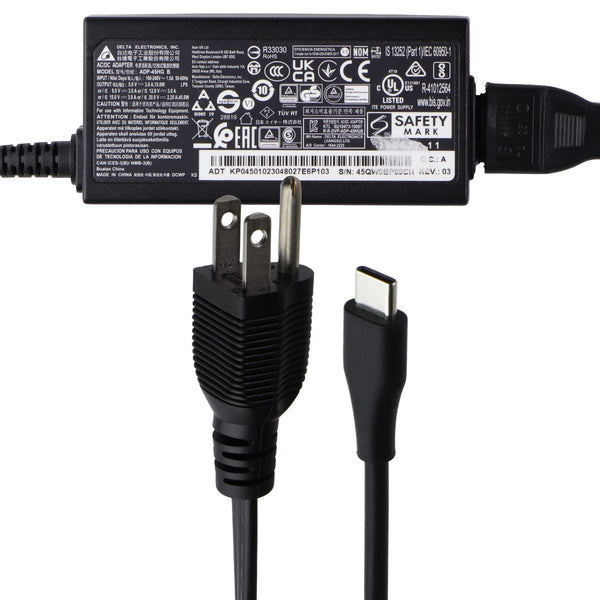 Delta (5V) AC/DC Adapter Power Supply - Black (ADP-45HG)