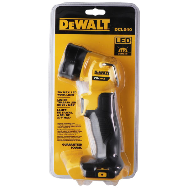 DEWALT (20V MAX) LED Work Light/Flashlight (DCL040) - Yellow/Black
