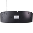 DI Easy-View Keyboard with Large Bold Letters and Spill Resistant - Black