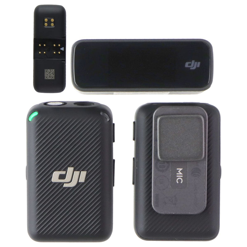 DJI Mic Dual-Channel Wireless Recorder Microphone with Case (AST01/ASR01)