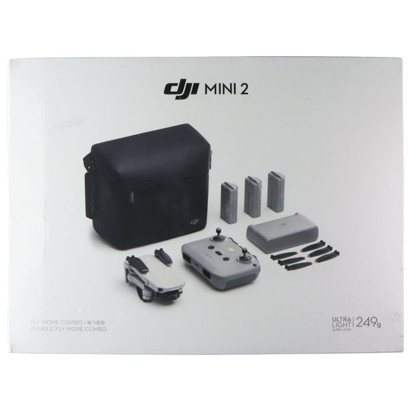 DJI Mini 2 Fly More Combo (Foldable Drone + 3-axis Gimbal) MT2PD/RC231  - Gray