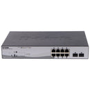 D-Link (65W) 10-Port Gigabit Smart Managed PoE+ Switch (DGS-1210-10P)