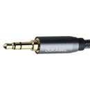 DuKabel Top Series Braided 3.5mm Male to Male AUX Cable - Gray / 26ft (DMTM800)