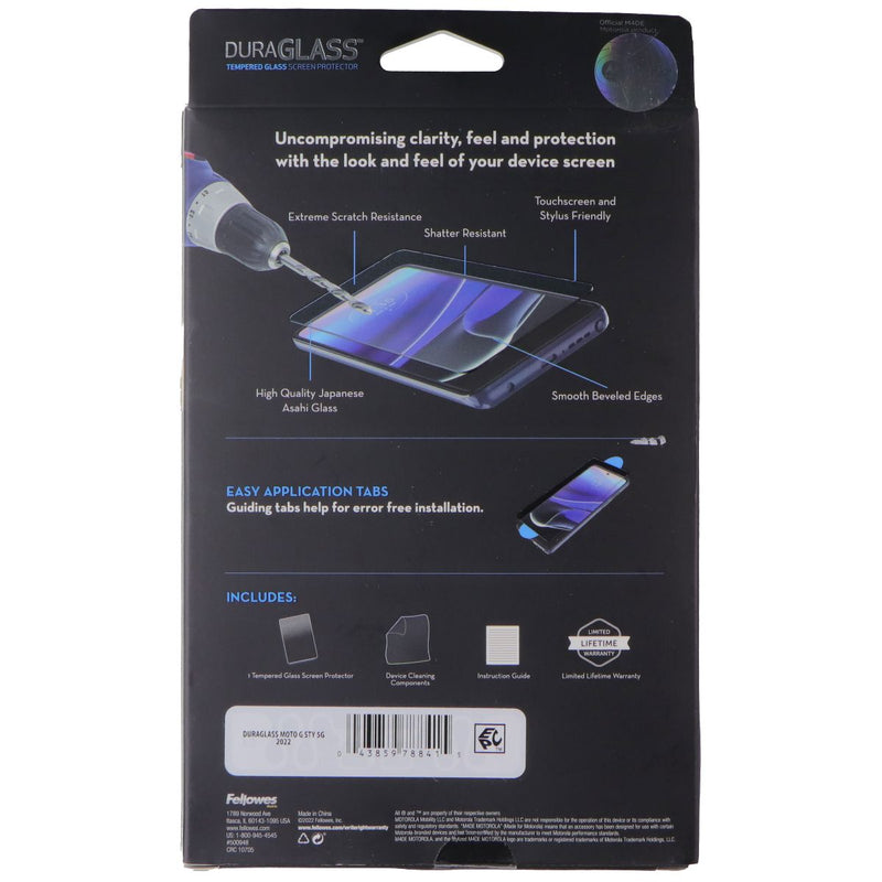 DuraGlass Tempered Glass Screen Protector for Motorola Moto G Stylus 5G (2022)