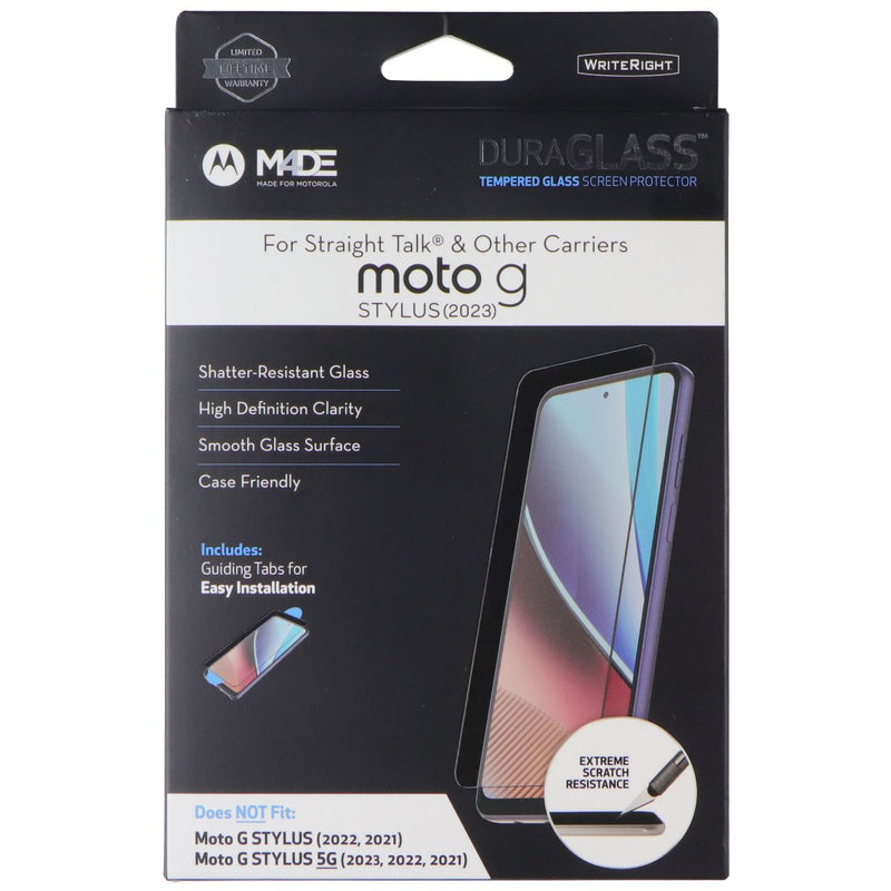 DuraGlass Tempered Glass Screen Protector for Motorola Moto G Stylus (2023)