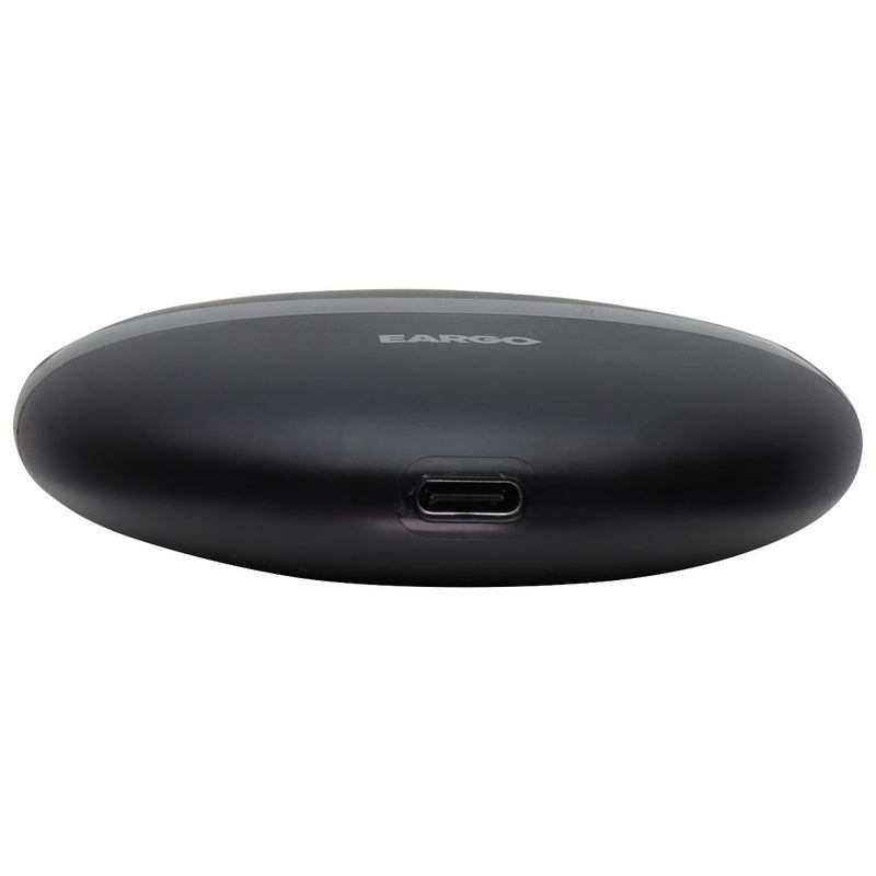 Eargo 7 OTC Water Resistant IPX7 Rechargeable Hearing Aids - Black