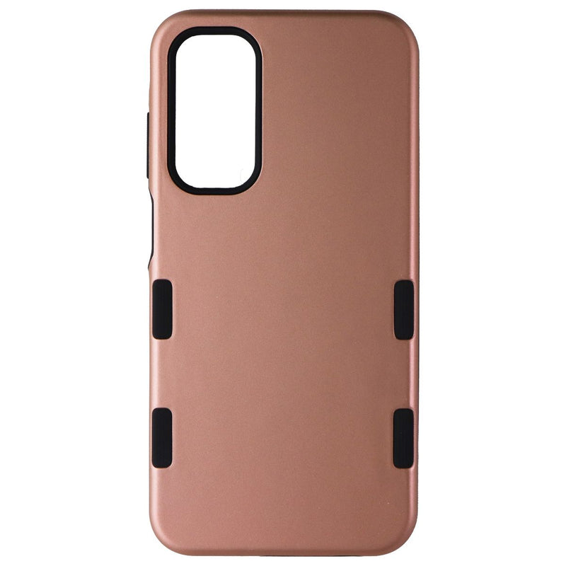 Echelon Elevated Essentials Case for Samsung Galaxy A25 5G - Rose Gold/Black