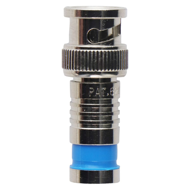 Eclipse Pro (30-Pack) BNC Connectors for RG6 Quad Shield Coax Cable CCTV Video