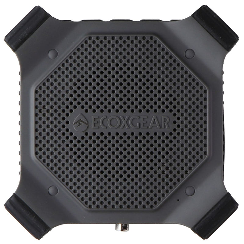 ECOXGEAR EcoEdge+ Waterproof Bluetooth LED Lit Speaker - Gray