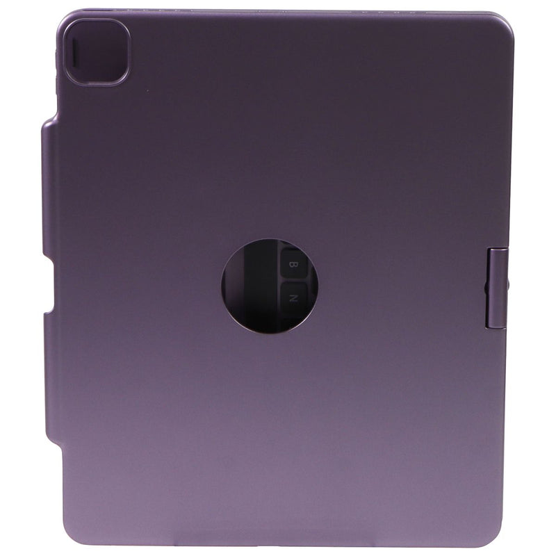 edaiser Swivel Keyboard Case for Apple iPad Pro (12.9-inch) - Metallic Purple