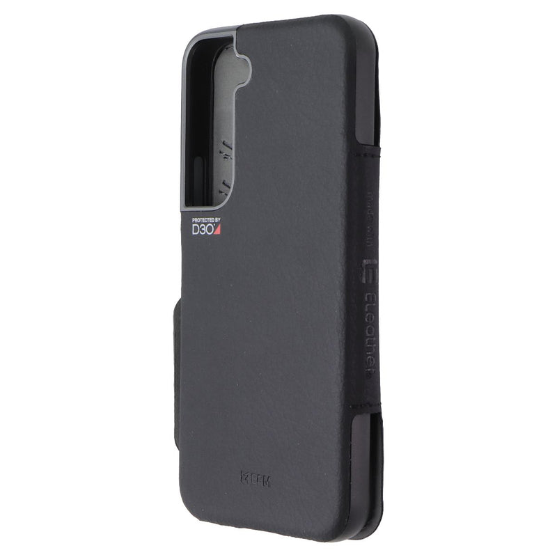 EFM Monaco Series Folio Case for Samsung Galaxy S22 - Black