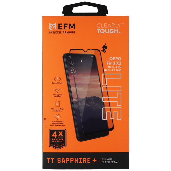 EFM Screen Armour TT Sapphire+ Protector for Oppo Find X2 Lite