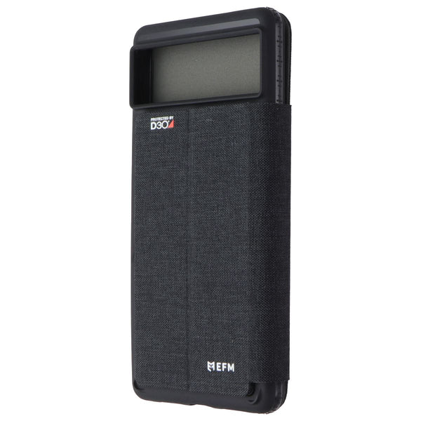 EFM Miami Folio Case for Google Pixel 6 (6.4-inch) - Black