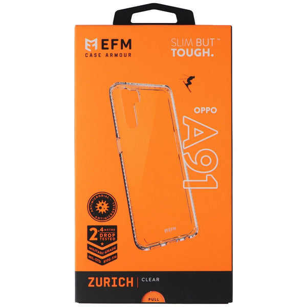 EFM Zurich Series Slim Case for Samsung Galaxy A91 - Clear
