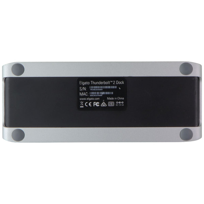 Elgato Multi-Port Thunderbolt 2 Dock with Thunderbolt Cable - Silver