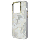 Elizabeth James Case for MagSafe for iPhone 15 Pro - Sunday in Soho Clear/Gold