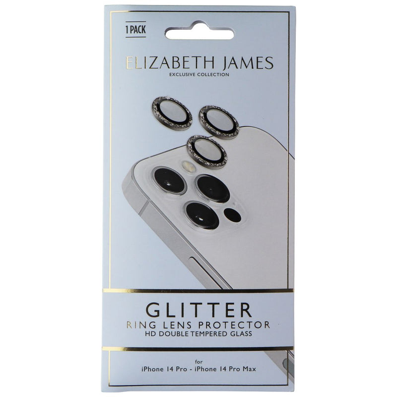 Elizabeth James Glitter Lens Protectors for iPhone 14 Pro/14 Pro Max - Champagne