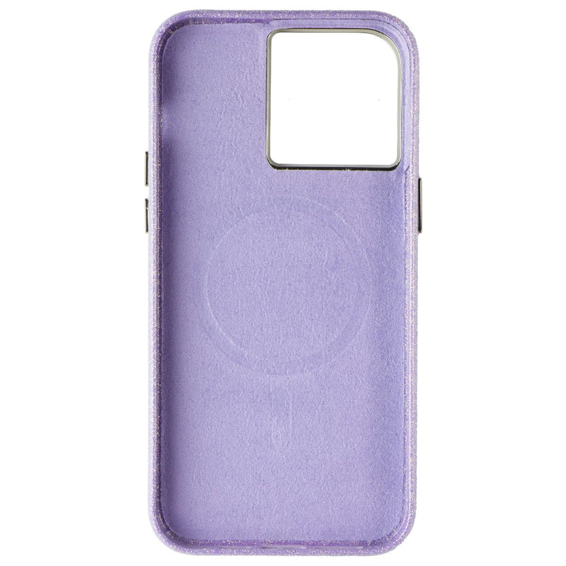Elizabeth James Glitter Case w/ MagSafe for iPhone 15 Pro Max - Glitter Lavender