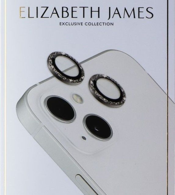 Elizabeth James Ring Lens Protector for iPhone 14/14 Plus - Glitter