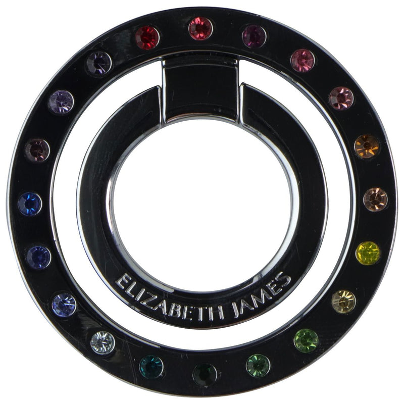 Elizabeth James Magnetic Ring Stand and Phone Grip for MagSafe - Rainbow Crystal