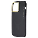 Elizabeth James Wristlet Folio for MagSafe for iPhone 15 Pro Max - Black Croc