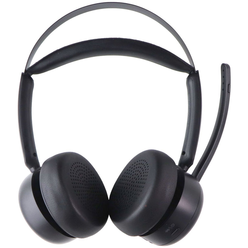 EMEET GeniusCall HS80 (Gen 2) Wireless On-Ear Headset with Charging Base - Black