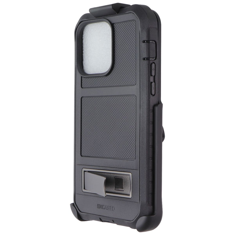 ENCASED Falcon Case and Holster for Apple iPhone 14 Pro Max - Black ENCASED Falcon Case and Holster for Apple iPhone 14 Pro Max - Black