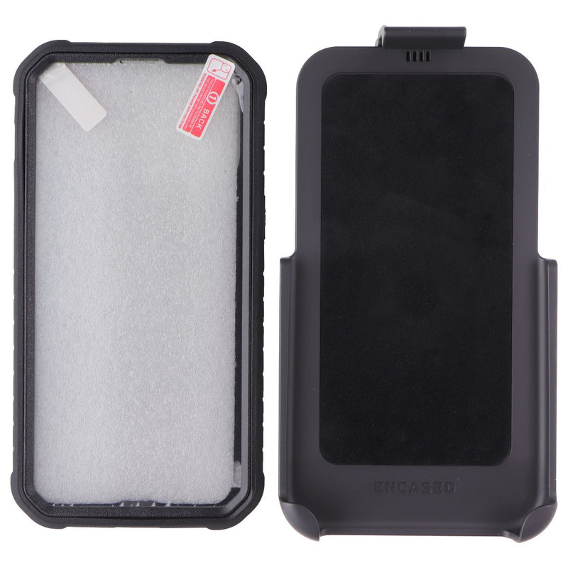 ENCASED Falcon Case and Holster for Apple iPhone 14 Pro Max - Black