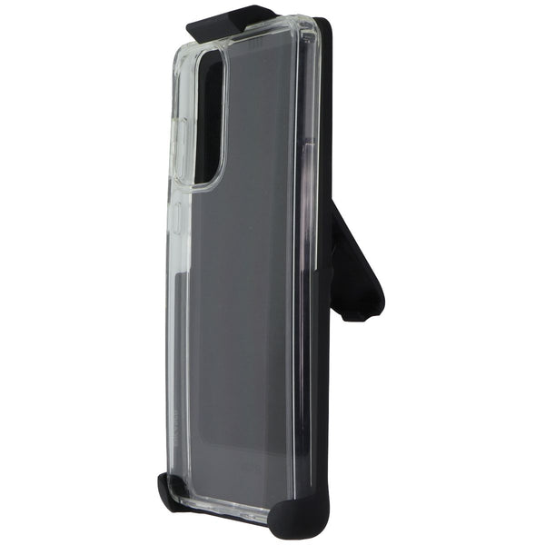 Encased Clear Case with Holster for Samsung Galaxy A73 5G - Clear