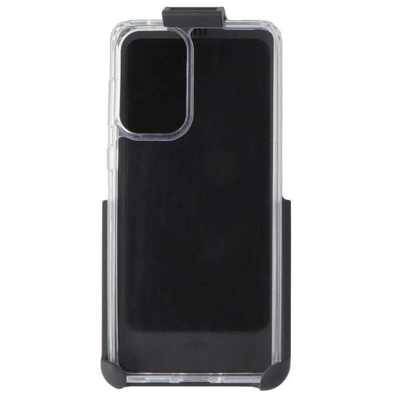 Encased Clear Case with Holster for Samsung Galaxy A73 5G - Clear