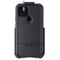 Encased Rebel Shield Case/Screen Protector/Holster for Google Pixel 5 - Black