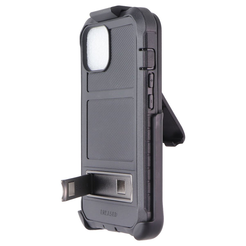 Encased Falcon Shield Case & Holster for Apple iPhone 14 - Black