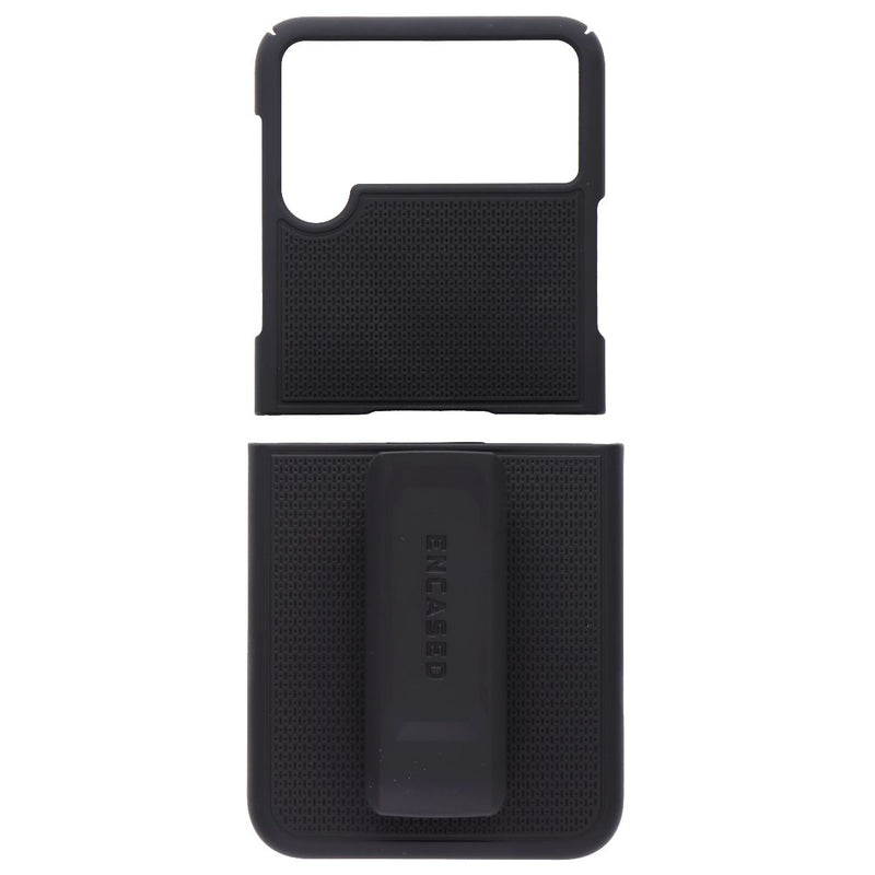 Encased Duraclip Series Case & Holster Clip for Samsung Galaxy Z Flip3 - Black