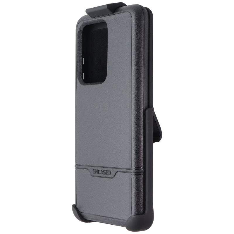Encased Rebel Series Case & Holster for Samsung Galaxy S20 Ultra - Black