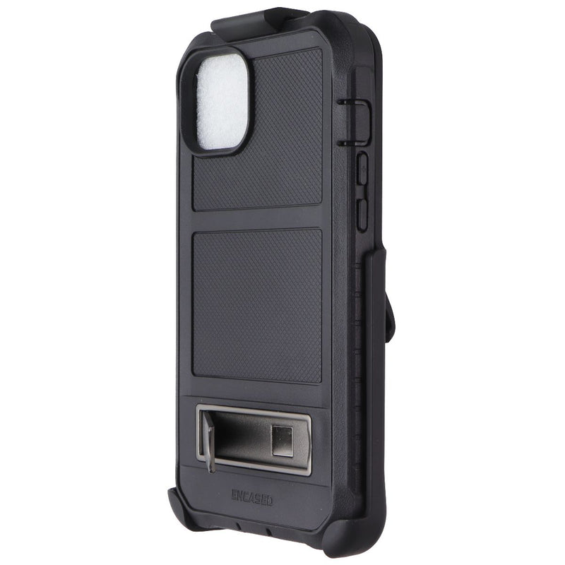 ENCASED Falcon Case and Holster for Apple iPhone 14 Plus - Black