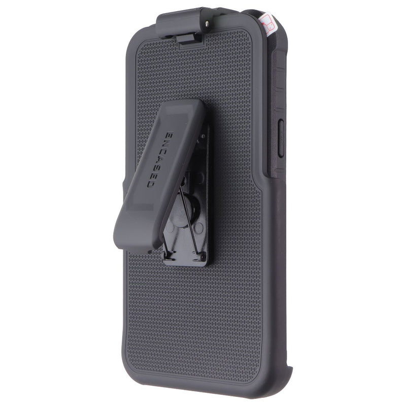ENCASED Falcon Case and Holster for Apple iPhone 14 Plus - Black