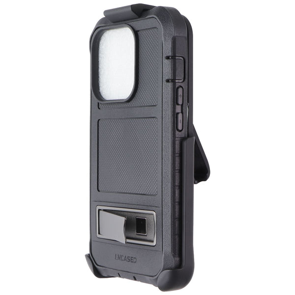ENCASED Falcon Case and Holster for Apple iPhone 14 Pro - Black