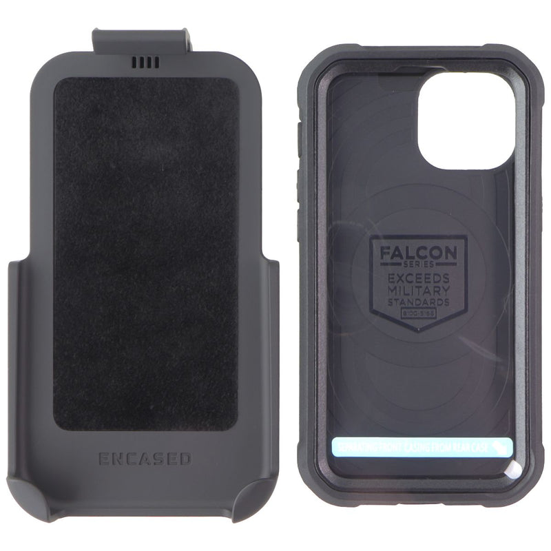 Encased Falcon Shield Case for Apple iPhone 13 Mini - Black