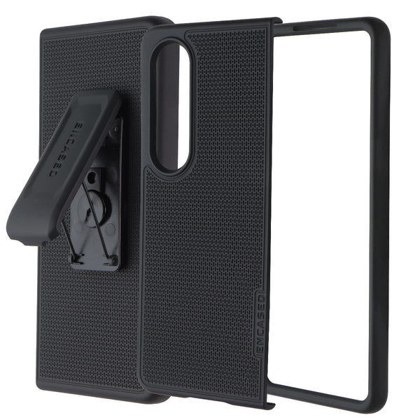 Encased Duraclip Series Case & Holster Clip for Samsung Galaxy Z Fold4 - Black