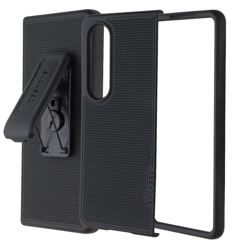 Encased Duraclip Series Case & Holster Clip for Samsung Galaxy Z Fold4 - Black