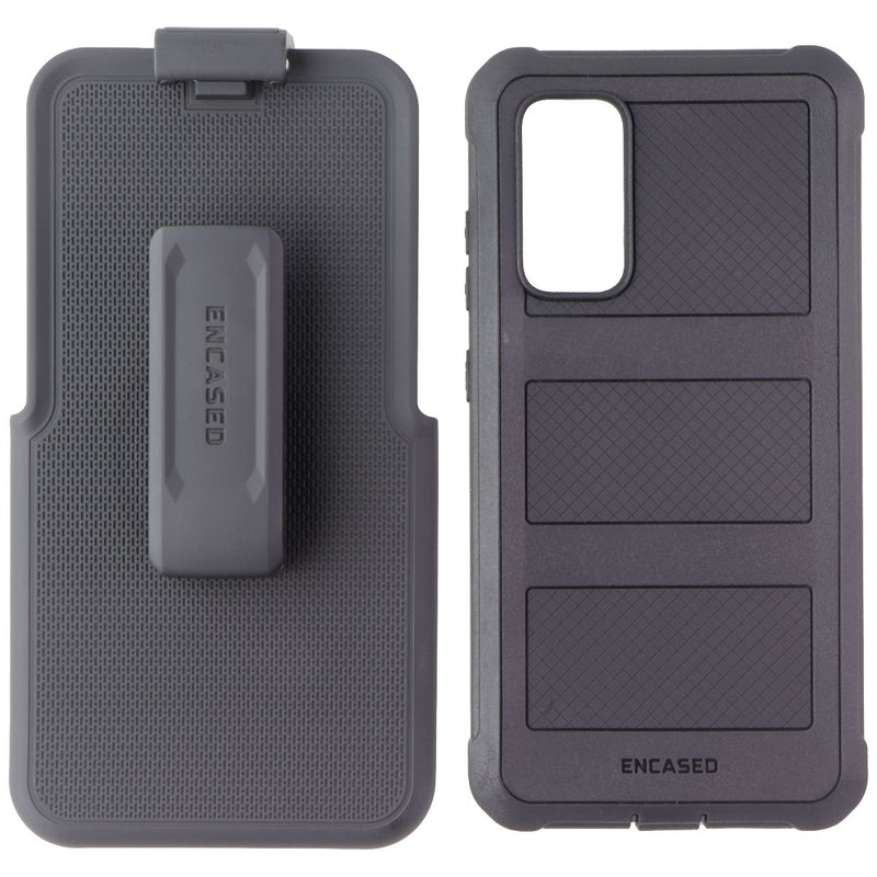 Encased Falcon Shield Case & Holster for Samsung Galaxy S20 FE - Black