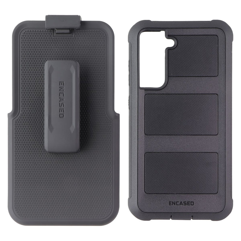 Encased Falcon Shield Case for Samsung Galaxy S21 FE 5G - Black