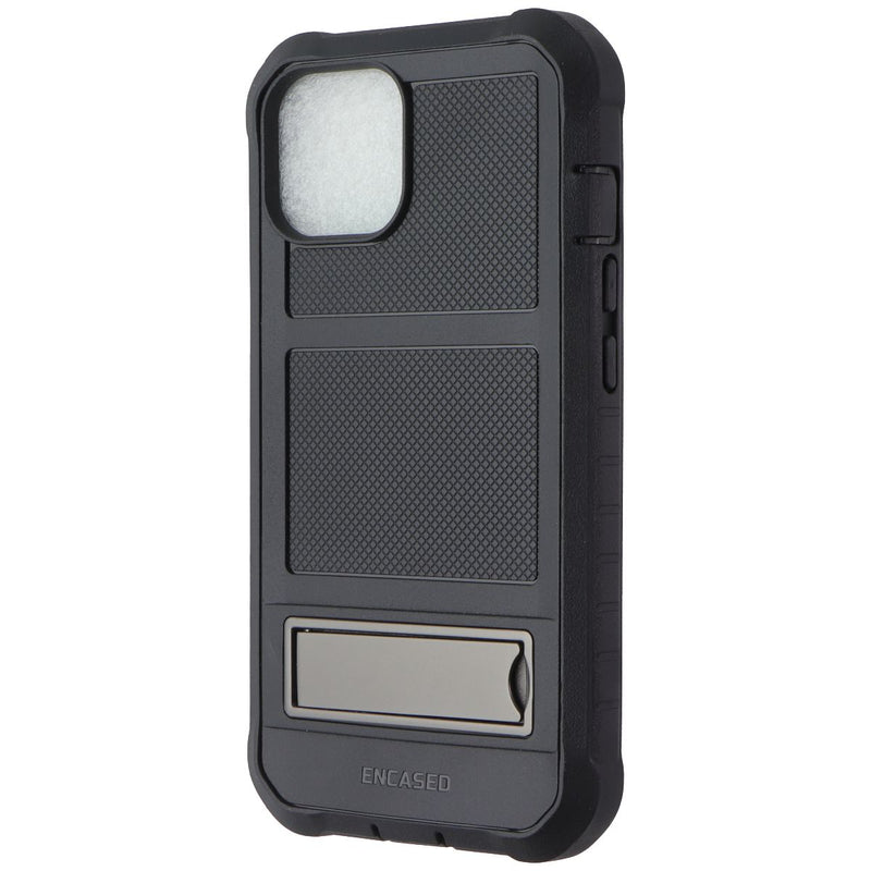 Encased Falcon Kickstand Case for Apple iPhone 14 - Black
