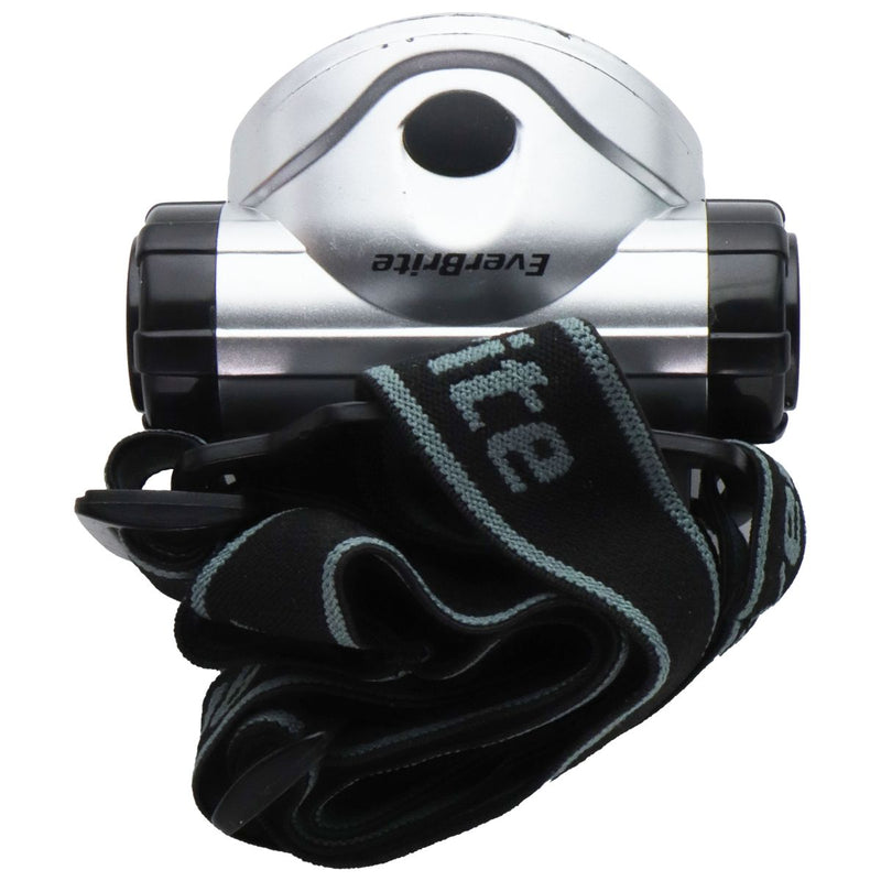 EverBrite LED Headlamp with Strap - 4 Lighting Modes - Silver
