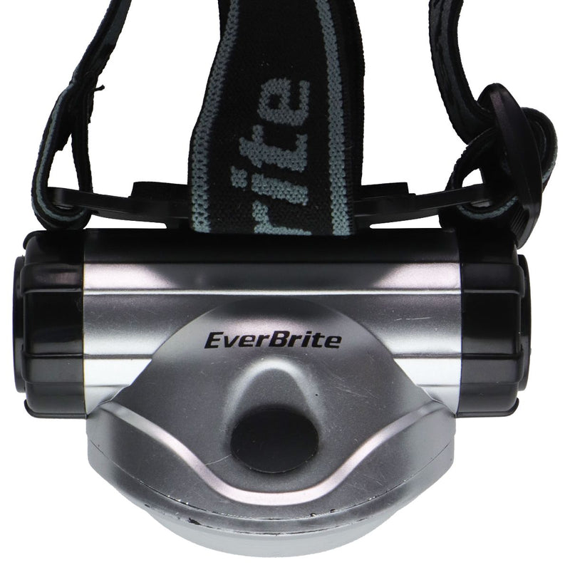EverBrite LED Headlamp with Strap - 4 Lighting Modes - Silver