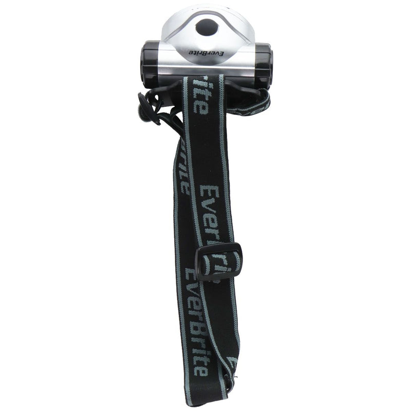 EverBrite LED Headlamp with Strap - 4 Lighting Modes - Silver
