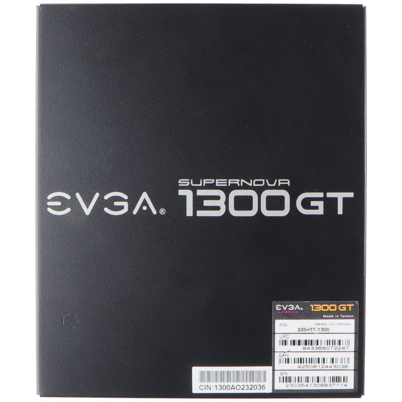 EVGA SuperNOVA 1300 GT, 80 Plus Gold 1300W, Fully Modular & Eco Mode