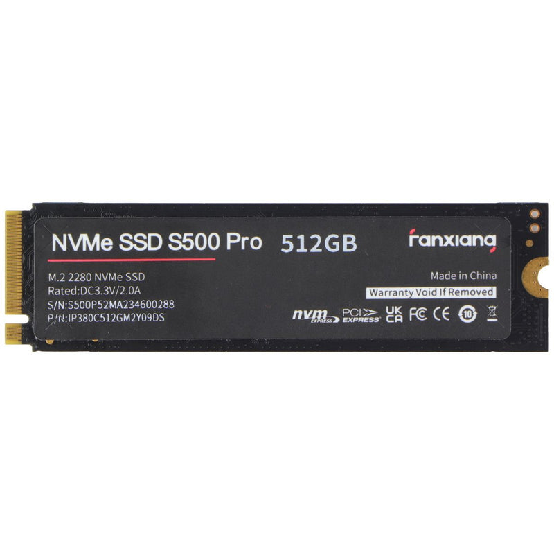 Fanxiang S500 Pro M.2 2280 NVMe Internal Solid State Drive SSD S500 Pro 512GB